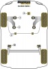 Rear Beam Mounting Bush - Diagr. REF: 10