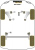 Rear Beam Mounting Bush - Diagr. REF: 10