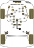 Rear Beam Mounting Bush - Diagr. REF: 12