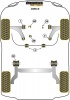 Rear Beam Mounting Bush - Diagr. REF: 10