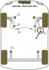 Rear Beam Mounting Bush - Diagr. REF: 7