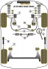 Rear Beam Mounting Bush - Diagr. REF: 7