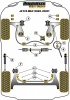 Rear Beam Mounting Bush - Diagr. REF: 7