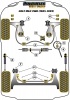 Rear Beam Mounting Bush - Diagr. REF: 7