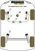 Rear Beam Mounting Bush - Diagr. REF: 4