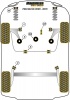 Rear Beam Mounting Bush - Diagr. REF: 4