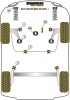 Rear Beam Mounting Bush - Diagr. REF: 4