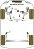 Rear Beam Mounting Bush - Diagr. REF: 4