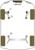 Rear Beam Mounting Bush - Diagr. REF: 10