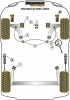 Rear Beam Mounting Bush - Diagr. REF: 7