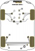 Rear Engine Mounting Insert - Diagr. REF: 21