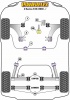 Rear Lower Arm Bush - Diagr. REF: 13