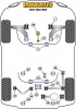 Rear Lower Arm Inner Bush  - Diagr. REF: 10