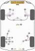 Rear Lower Track Control Inner Bush - Diagr. REF: 9