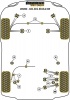 Rear Subframe Bush Insert - Diagr. REF: 9