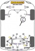 Rear Subframe Mounting Bush - Diagr. REF: 20