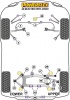 Rear Subframe Mounting Bush - Diagr. REF: 20