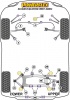 Rear Subframe Mounting Bush - Diagr. REF: 20