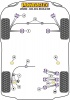 Rear Subframe Mounting Bush - Diagr. REF: 9