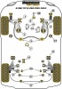 Rear Subframe Mounting Bush - Diagr. REF: 27