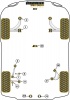 Rear Upper Arm Inner Front Bush - Diagr. REF: 10