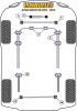 Steering Damper Bush  - Diagr. REF: 5