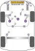 Steering Rack Mounting Bush - Diagr. REF: 33