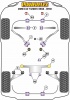 Transmission Mounting Bush (Fast Road) - Diagr. REF: 55