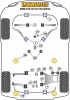 Transmission Mounting Bush (Fast Road) - Diagr. REF: 55