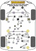 Transmission Mounting Bush (Fast Road) - Diagr. REF: 55