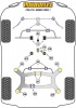 Transmission Mounting Bush (Fast Road) - Diagr. REF: 55