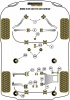 Transmission Mounting Bush (Fast Road) - Diagr. REF: 55