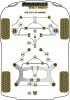 Transmission Mounting Bush (Fast Road) - Diagr. REF: 55