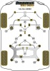 Transmission Mounting Bush (Fast Road) - Diagr. REF: 55