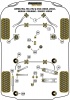 Transmission Mounting Bush (Fast Road) - Diagr. REF: 55