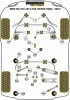 Transmission Mounting Bush (Fast Road) - Diagr. REF: 55