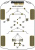 Transmission Mounting Bush (Track) - Diagr. REF: 55