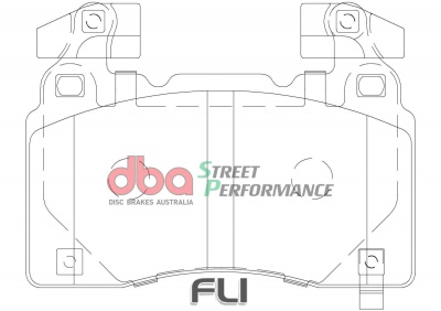 Brake Pads Street Performance | Front Axle