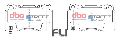 Brake Pads Street Series Ceramic | Front Axle