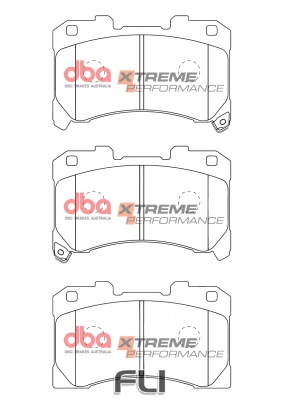 Brake Pads Xtreme Performance | Front Axle