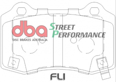 Brake Pads Street Performance | Rear Axle