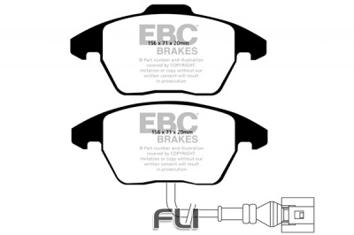 EBC DP1517 standaard Remblokken