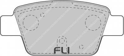 Ferodo Remblok FCP1469H - DS2500