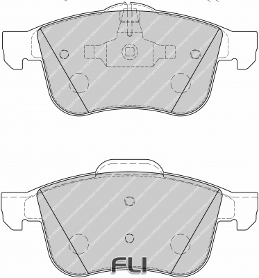 Ferodo Remblok FCP1805H - DS2500