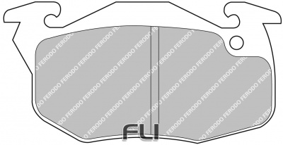 Ferodo Remblok FCP393H - DS2500