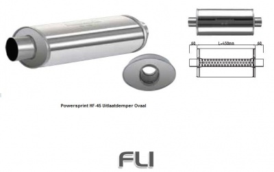 Powersprint Uitlaat Demper SD-906550