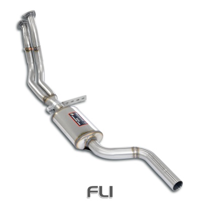 SS011001 - Supersprint Front exhaust - resonated narrower bend layout